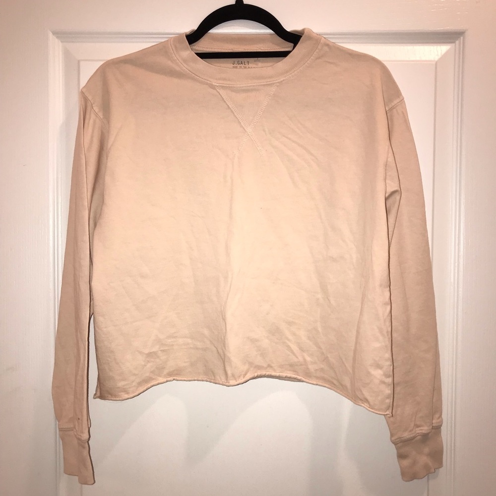 Pink Long Sleeved Brandy Top